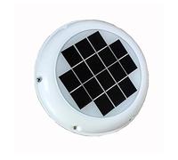 RV Exhaust Fan, Rechargeable Solar Roof Vent Exhaust Ventilator Airduct Diameter Φ120m Intake Fan For Cara Boats Greenhouse RV Motorhome