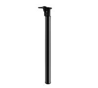 RV Folding Table Motorhome accessories leg holder with side folding function, removable, height-adjus for terrace, yacht, room (black)