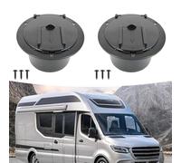 RV For Power Cord Hatch with Round Design for External Electrical Access on Campers for and Stable Performance (Black)