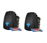 RV for starlink Switch Panel 12V 20A LED Illuminated RV for starlink(2PCS)