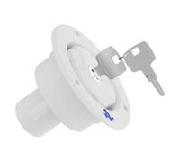 RV Fresh Water Inlet - Lockable Fill Hatch Cover | Dustproof Water Tank Filling Port | Replacement City Watter Connection with Keys | Suitable for RV Boat Camping