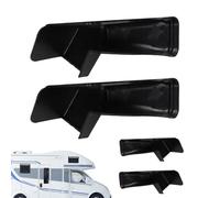 RV Gutter Outlet Extensions, Long Version, Extended Trailer Rain Spouts, Gutter Extensions for Motorhomes Left and Right, Directs Rainwater from the Vehicle, Outdoor Car Accessories
