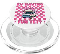 RV Having Fun Yet? RV Camping Camper Motorhome Girl Mom PopSockets PopGrip for MagSafe