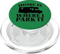 RV Home Is Where I Park It PopSockets PopGrip for MagSafe