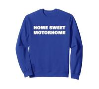 RV Home Sweet Motorhome Camper Sweatshirt, Adult Unisex, Royal Blue, Medium