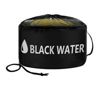 Rv Hose Bag - Heavy Duty Cable Storage, Waterproof Rv Utility Organizer, Durable Electrical Hose Container | Compact Round Pouch with Zipper Closure for Travel Trailer, Camping Supply, Van Life Gear