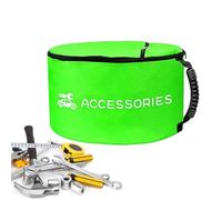 RV Hose Storage - Waterproof RV Waste Water Hose Carrier | Electric Cable Organiser | Double Zip Bag | Double Zip Holder Container for Waste Tools Camping Septic Ele