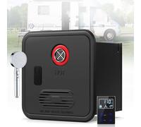 Rv Hot Water Heater, Tankless Propane Water Heater 55,000 Btu, Instant Endless Hot Water with Dual Outlets, 12v Dc, 25-Second Heat-Up, 9,800 Ft (3,000 M) High Altitude, Camper(Black,with Shower)