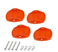 RV Jack Pads Trailer Jack Foot Cushions with Locking Pin