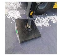 RV Jack Stabilizer Pads, Crane Outrigger Support Feet - Prevent Sinking or Tilting, Portable Hard Plastic