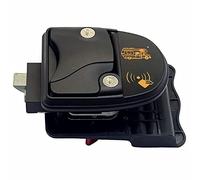 RV Keyless Entry Door Lock, For Caravan Bus Yacht Ferry Truck Camper, With Wireless Remote Control, 2 Mechanical Keys, IC Card