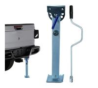 RV Leveling Jacks Aluminum Telescopic Stabilizing Parking Jack | Telescopic Pull-Down Support Legs for Outdoor RV Travel Caravan Motorhome Camping Fifth Wheel Accessories