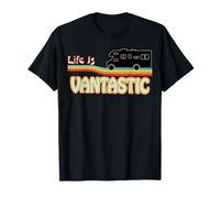RV Life Is Vantastic Motor Home VanLife Camper T-Shirt