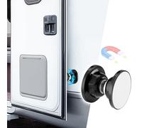 RV Magnetic Door Catch with Adhesives Screws - Easy to Install Camper Trailer Door Holder, Sturdy Stopper for RV Accessories, 1 Pack