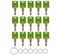 RV MK9901 & 6601 Replacement Key Set for Motorhome FIC 9901/6601-15 Pack Master Green Keys