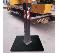 Rv Pads Leveling Blocks/Motorhome Camper Leveler, Crane Trailer Stabilizing Pad for Tow Service Truck Unbreakable, Stackable Landing Pads with Textured Surface Non-slip(# C,27.6x27.6x2.4in/70x70