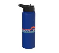 RV-Pilot Camping-Camper Vintage 2000 Birthday Motorhome RV Stainless Steel Insulated Water Bottle