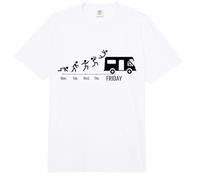 RV-Pilot Camping-Camper Weekend RV Motorhome Comfort Colors Adult Heavyweight T-Shirt