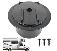 RV Plug Cover, RV Power Cable Cover, RV Electric Cable Hatch, RV Cable Grommet Through Cable , RV Covered Power Cable Hatch, Round Accessories for Motorhomes
