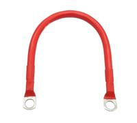 RV Pure Copper Battery Inverter Cable Set 8 6 4AWG 20/30/40/50/60/100cm M8 Crimp Lug(1pcs x Red,100CM(39.37inch),6 AWG)