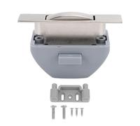 RV Push Cabinet Latch Zinc Alloy Keyless Cupboard Locks for RV Yachts Motorhome Caravan Chrome (Brushed Ni)