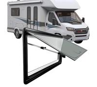 RV Push Out Ventilation Window Hinged Hatch for Camper Van Replacement - Easy Installation, Weather-Resistant Design for Improved Airflow and Safety
