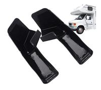 Rv Rain Gutter Spouts - Extended Downflow Channel for Overflow Prevention, Seamless Runoff Control with Anti Splash Direction, Rv Drainage Accessories for Trailer Caravan Motorhome 4 Pack