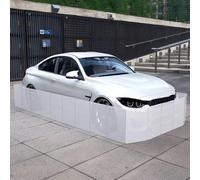 RV Rat Guard Rodent Defense Skirting Antis-Bite Car Underbody Barrier with PP Resin Universal Protective Shield To Stop Rats Pestss From Entering RVs Vehicles Easy to Assemble(Translucent,1500cm)