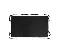 RV Rear Barn Door Awning Cover, Oxford Cloth Sunshade for Caravan Campervan, UV Protection Shade for Ford and Most RVs, Black, 70.8x44.8 Inch(180cm x 114cm)