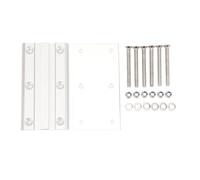 RV Removable Table Leg Bracket Aluminium Alloy Removable Table Support Bracket Ideal for Caravans Motorhome Yachts Ships in Black Colour (Silver)
