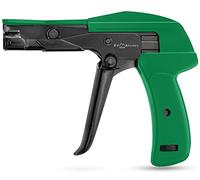 RV Rhodes Zip Tie Gun [Premium] - Tighten and Cut Plastic Nylon Cable Ties - Heavy Duty Cord Management - Die-Cast Steel Clean Cut - One Year Warranty - Green