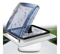 RV Roof Fan Motorhome Roof Exhaust Fan with LED Light Reversible Exhaust Fan Skylight Roof Ventilation