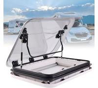 RV Roof Maintenance Kit with Cover for Ventilation, Windows & Skylights, Includes Nets & Sunshade for Caravan & Cargo Trailer, 50cm x 80cm