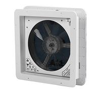 RV Roof Vent Fan, RV Vent Fan with Remote Control ABS 2 Way Air Ventilation RV Bathroom Vent Fan for RV Caravan Bus Bathroom (24V Electric with Remote Control 0100332)