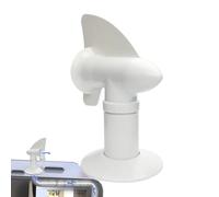 RV Roof Ventilation Hood | Toilet Vent Cap Type Siphon Type for Campervan Roof 360° Rotating, Waterproof Outdoor Vent Cover 360° Rotation Humidi Prevention