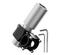 RV Satellite Dish Mount - Rustproof Signal Antenna Bracket, Adjustable Vehicle Receiver Support with Hardware Kit, Sturdy Weather Resistant Base Plate, Ideal for Campers Drivers and Marine Boat