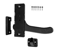 RV Screen Door Latch, Anti-Theft Weatherproof Entry Lock, Aluminum Material, Motorhome Van Trailer Patio Closet Bathroom Barn or Outdoor Use, Secure Replacement Part for Travel Living Spaces, 9.3x2.9c