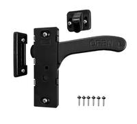 RV Screen Door Lock - Universals Latch Handle Replacement, Secure Van Entry Component | Anti-Theft Motorhome Locking Accessory, Outdoor Travel Trailer Part, Bathroom Barn Patio Closet Doors Security