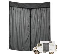 RV Screens & Curtains,RV Screen Door - Breathable RV Screen Door Curtains Fly Lean Repeat-Over | Easy Setup Camping Cover, Sunshade Mesh Accessories
