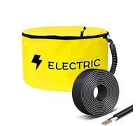 RV Sewage Hose Storage, Waterproof Container for Camping Equipment, Oxford Fabric, Double Zip Holder with Large Capacity, Organiser for Waste Tools, Wastewater Treatment
