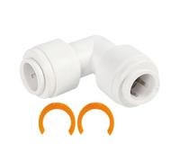 RV Sewer Adapter - 1/2 Inch Universal Pipe Connector Hose Elbow Quick Connect Tee Straight Water Pipe Connector | Outdoor Camping Drainage Outlet System Connection for Travel Motorhome Trailer RV