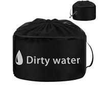 RV Sewer Hose Storage - 46x25cm Drawstring Organizer, Polyester Gear Bag, Waterproof | Dustproof Camper Equipment Storage Sack, RV Hose Holder for Garden Jumper Cables Power Cords
