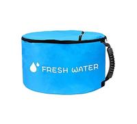 RV Sewer Hose Storage - Waterproof Holder Bag | Double Zipper Container | Heavy Duty Organizer | Multi Purpose Carrying Case for Waste Tools Septic Electrical Cords Motorhome Travel Accessory