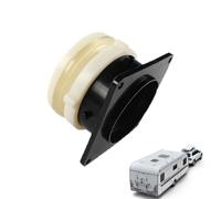 Rv Sewer Valves - Spigot Flange, Dump Gate Cap | Waste Tank Flange Valve Replacement for, Trailer, Boat, Caravan, Sanitation Outlet, Black Water System, Gray Line Connector, Plumbing Accessory