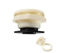 Rv Sewer Valves - Waste Flange Cap, Drain Outlet Cover | Replacement Gate Valve for, Rv, Trailer, Boat, Caravan Tank System, Sanitary Pipe Fitting for Blackwater, Graywater Disposal Connection
