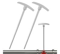 RV Sewer Waste Valve Extension Rod, RV Waste Valve Tube Extension Kit | RV Adjustable Drain Valve Handle Replacement -