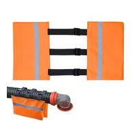 RV Sewer Weight Bag | RV Hose Support Retainer - Sewer Hose Support Weight Reflective Strips to Reduce Accidental Spills Improved Weight Distribution: Keeps Hose In Place and Connected When Disposal