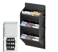 RV Shoe Storage - 3-Layer Narrow Space Organizer | Wall Mounted Shoe Purse Rack, Boots Hnager For Entryway Dorm Laundry RV Bedroom Bathroom Pantry Wardrobe Kitchen Closet