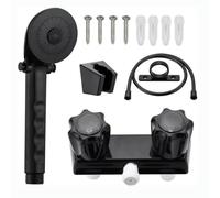 RV Shower Faucet with Showerhead & Hose, RV Shower Hose Kit Replacement with ON/Off Switch,Handheld Shower Replacement for RVs, Motorhomes,Easy DIY Bathroom Upgrade for Travel Families