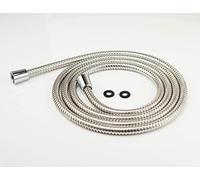 RV Shower Hose, 100 Inches Extra Long Universal Chrome Handheld Showerhead Hose, Made of Stainless Steel, 5 Year Warranty by Purelux